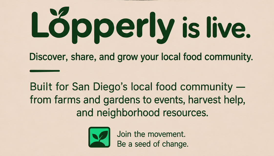 The Hidden Harvest: Connecting San Diego's Local Food Ecosystem